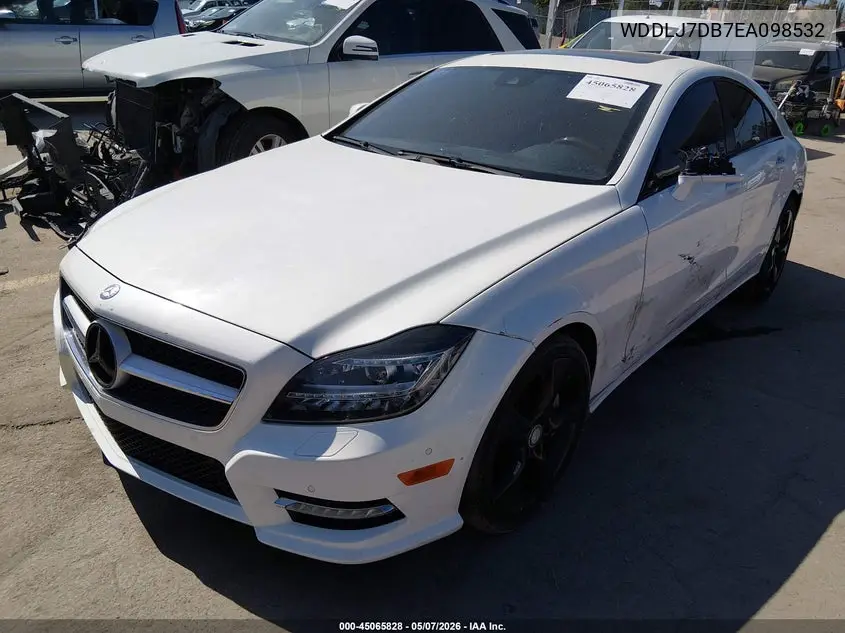 2014 Mercedes-Benz Cls 550 VIN: WDDLJ7DB7EA098532 Lot: 45065828