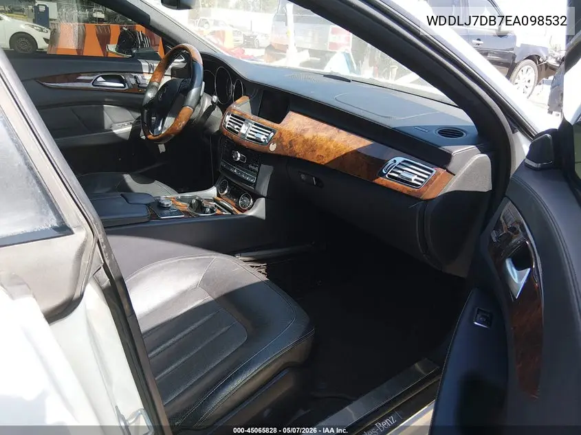 2014 Mercedes-Benz Cls 550 VIN: WDDLJ7DB7EA098532 Lot: 45065828