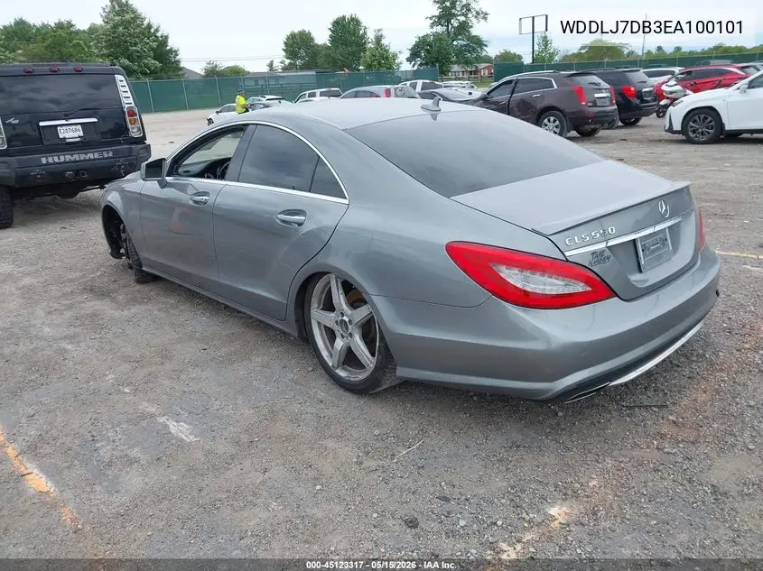 2014 Mercedes-Benz Cls 550 VIN: WDDLJ7DB3EA100101 Lot: 45123317