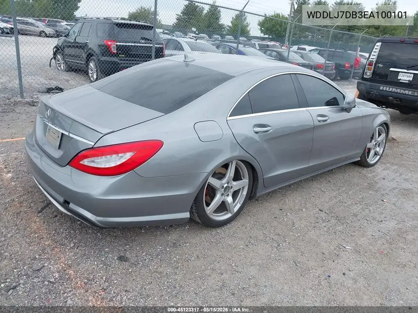 2014 Mercedes-Benz Cls 550 VIN: WDDLJ7DB3EA100101 Lot: 45123317