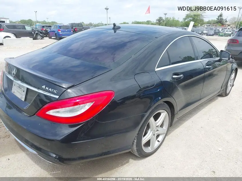 2014 Mercedes-Benz Cls 550 4Matic VIN: WDDLJ9BB0EA091615 Lot: 45164296
