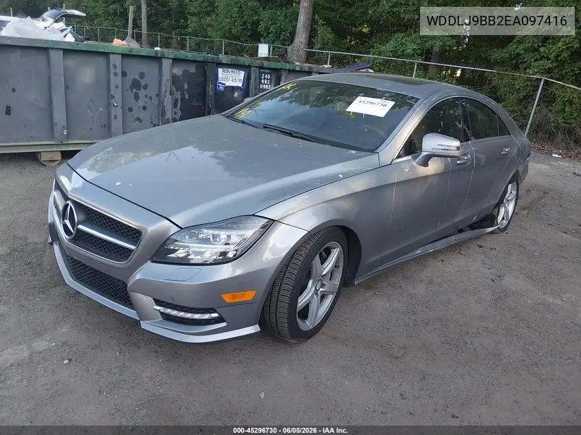 2014 Mercedes-Benz Cls 550 4Matic VIN: WDDLJ9BB2EA097416 Lot: 45296730