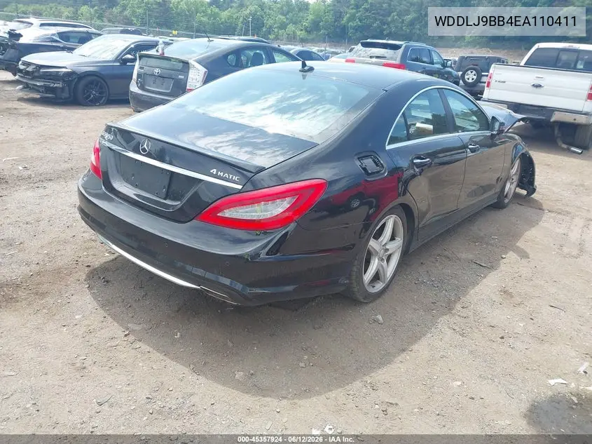 2014 Mercedes-Benz Cls 550 4Matic VIN: WDDLJ9BB4EA110411 Lot: 45357924
