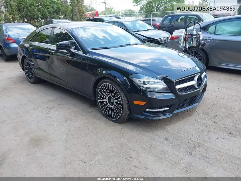 2014 Mercedes-Benz Cls 550 VIN: WDDLJ7DBXEA094359 Lot: 45361153