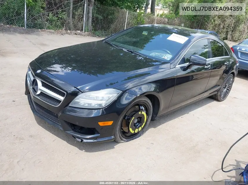 2014 Mercedes-Benz Cls 550 VIN: WDDLJ7DBXEA094359 Lot: 45361153