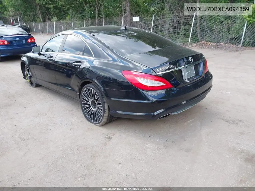 2014 Mercedes-Benz Cls 550 VIN: WDDLJ7DBXEA094359 Lot: 45361153
