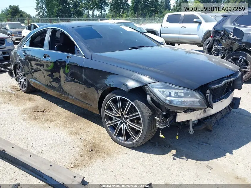2014 Mercedes-Benz Cls 550 4Matic VIN: WDDLJ9BB1EA097259 Lot: 45472335