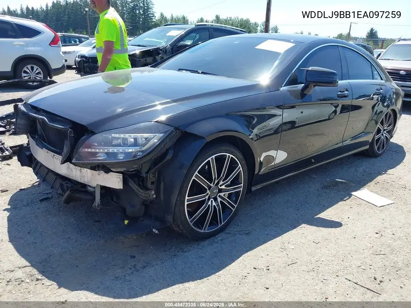 2014 Mercedes-Benz Cls 550 4Matic VIN: WDDLJ9BB1EA097259 Lot: 45472335