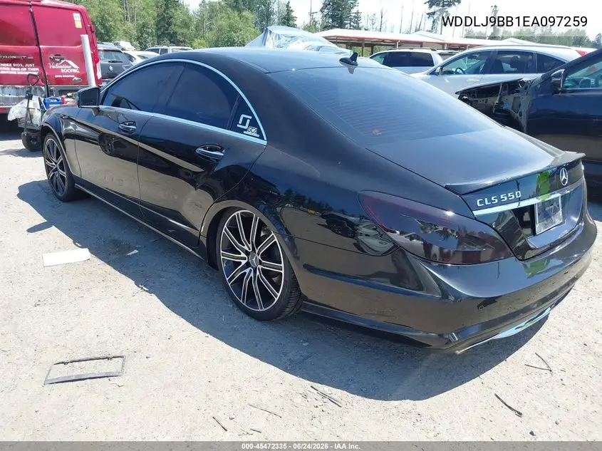 2014 Mercedes-Benz Cls 550 4Matic VIN: WDDLJ9BB1EA097259 Lot: 45472335