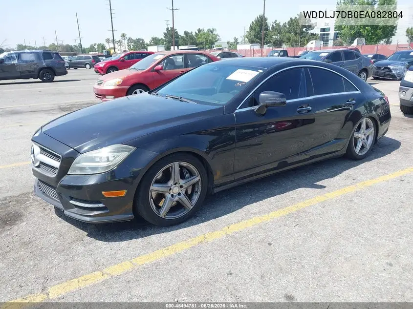 2014 Mercedes-Benz Cls 550 VIN: WDDLJ7DB0EA082804 Lot: 45494781