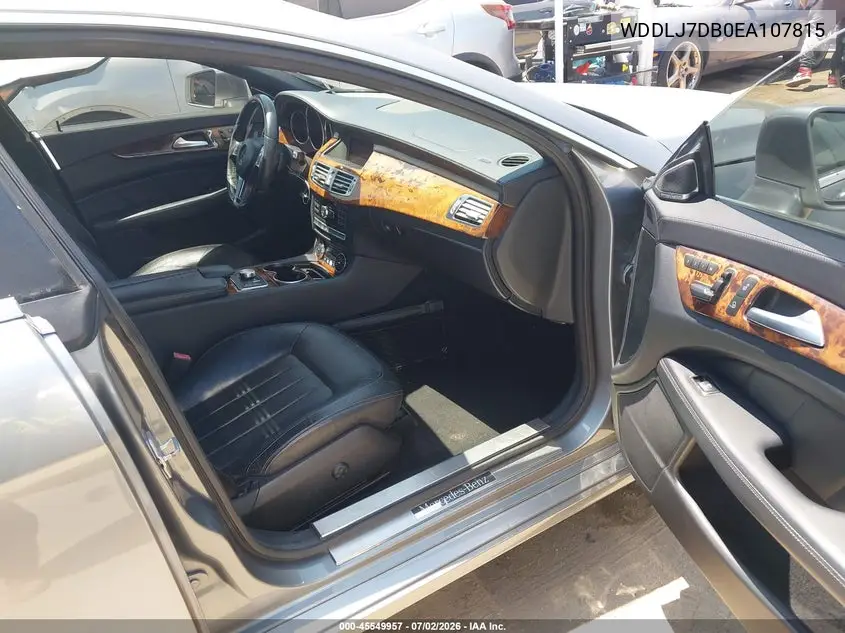 2014 Mercedes-Benz Cls 550 VIN: WDDLJ7DB0EA107815 Lot: 45549957