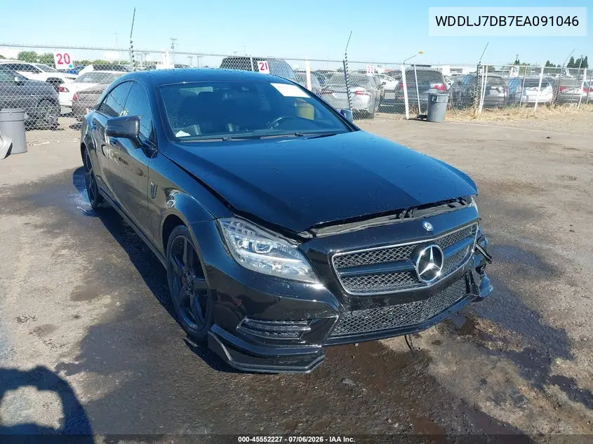 2014 Mercedes-Benz Cls 550 VIN: WDDLJ7DB7EA091046 Lot: 45552227