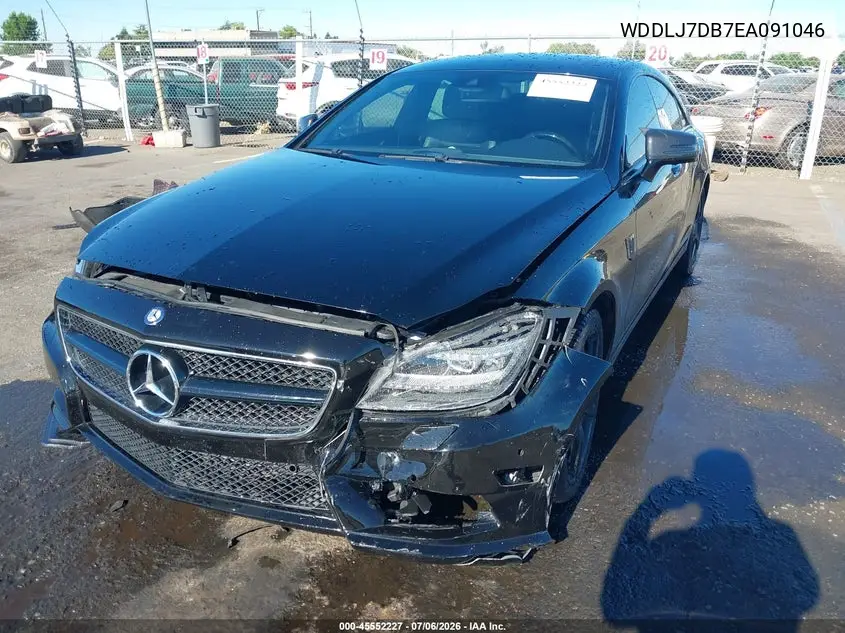 2014 Mercedes-Benz Cls 550 VIN: WDDLJ7DB7EA091046 Lot: 45552227