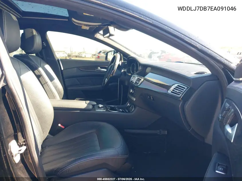2014 Mercedes-Benz Cls 550 VIN: WDDLJ7DB7EA091046 Lot: 45552227