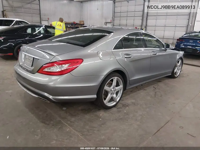 2014 Mercedes-Benz Cls 550 4Matic VIN: WDDLJ9BB9EA089913 Lot: 45591637