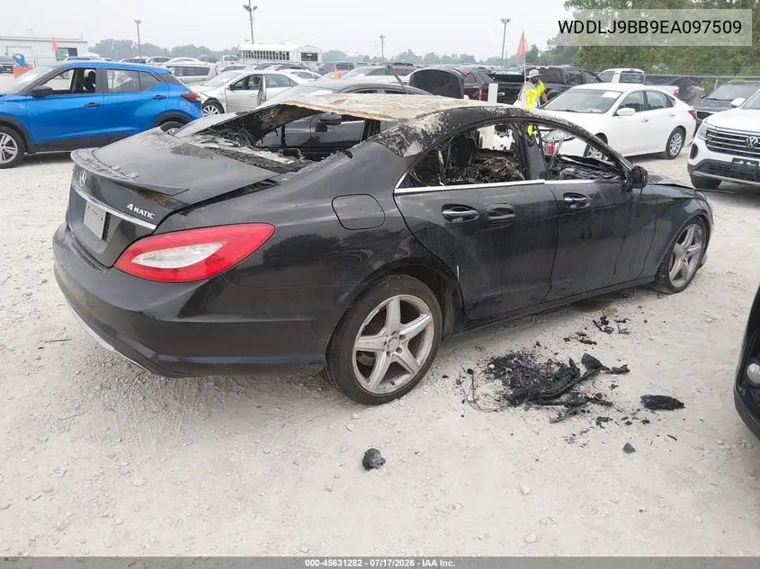 2014 Mercedes-Benz Cls 550 4Matic VIN: WDDLJ9BB9EA097509 Lot: 45631282