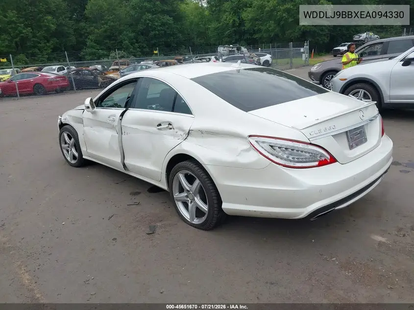 2014 Mercedes-Benz Cls 550 4Matic VIN: WDDLJ9BBXEA094330 Lot: 45651670