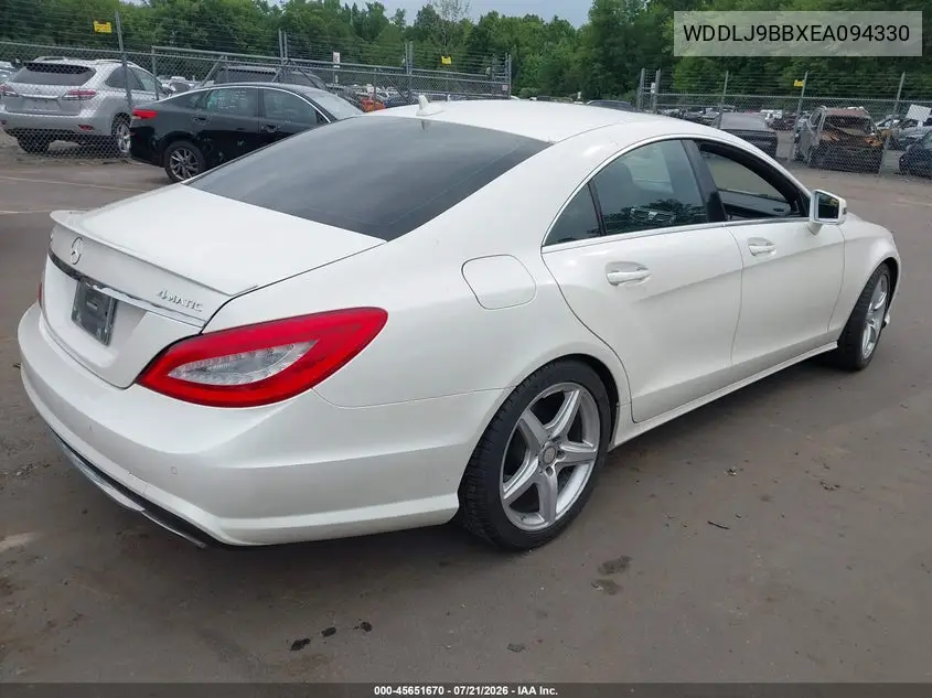 2014 Mercedes-Benz Cls 550 4Matic VIN: WDDLJ9BBXEA094330 Lot: 45651670