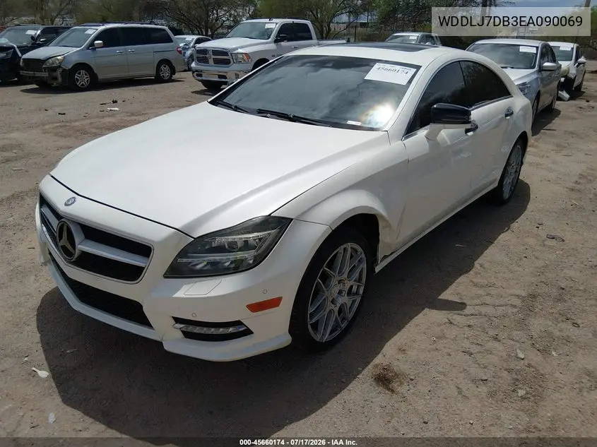 2014 Mercedes-Benz Cls 550 VIN: WDDLJ7DB3EA090069 Lot: 45660174