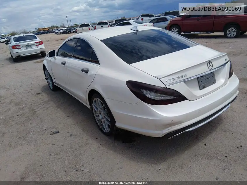 2014 Mercedes-Benz Cls 550 VIN: WDDLJ7DB3EA090069 Lot: 45660174