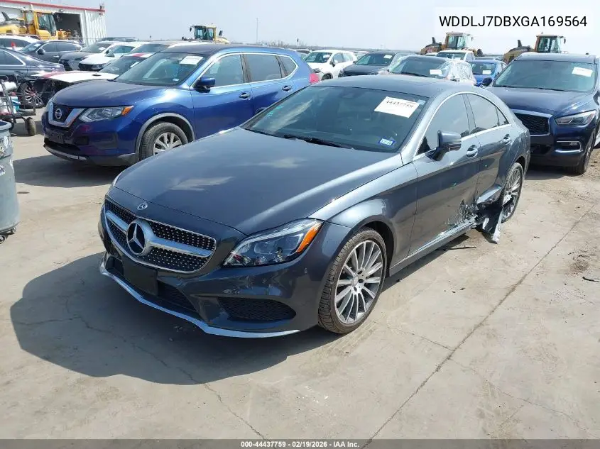 2016 Mercedes-Benz Cls 550 VIN: WDDLJ7DBXGA169564 Lot: 44437759