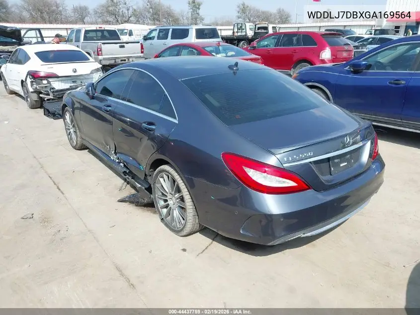 2016 Mercedes-Benz Cls 550 VIN: WDDLJ7DBXGA169564 Lot: 44437759