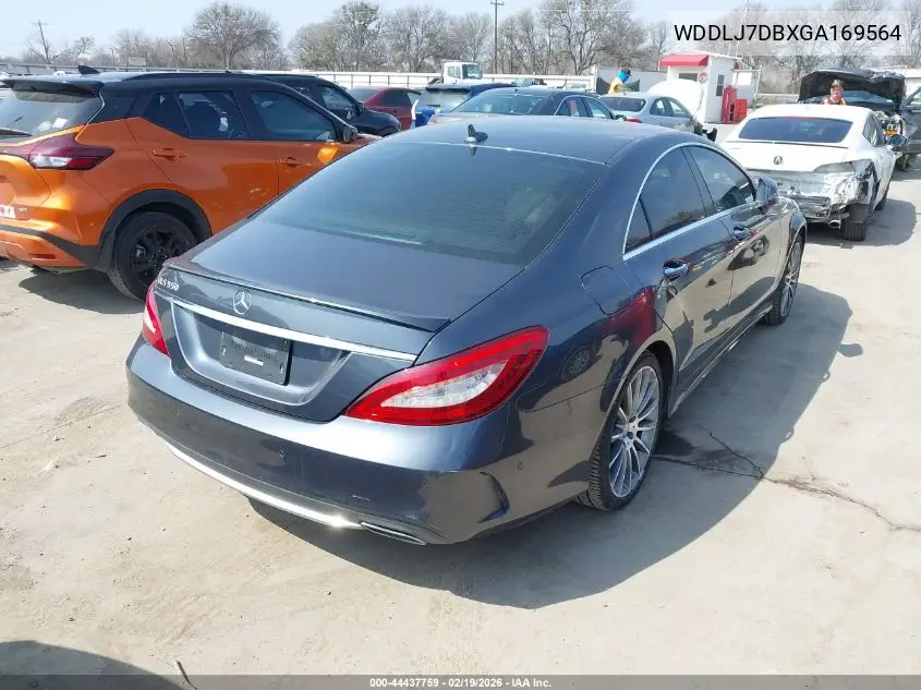 2016 Mercedes-Benz Cls 550 VIN: WDDLJ7DBXGA169564 Lot: 44437759