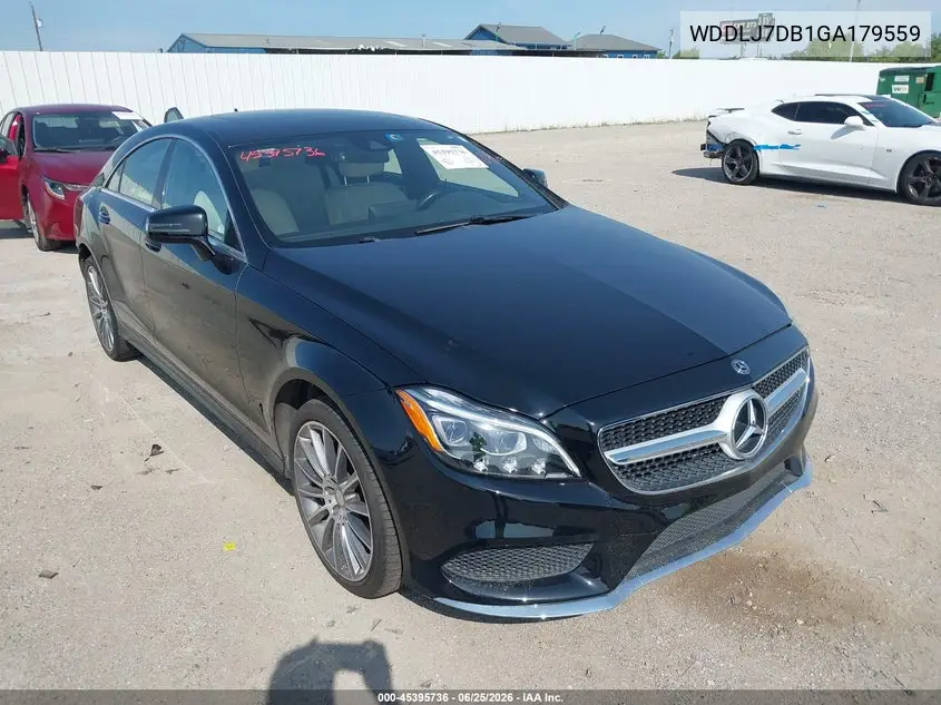 2016 Mercedes-Benz Cls 550 VIN: WDDLJ7DB1GA179559 Lot: 45395736