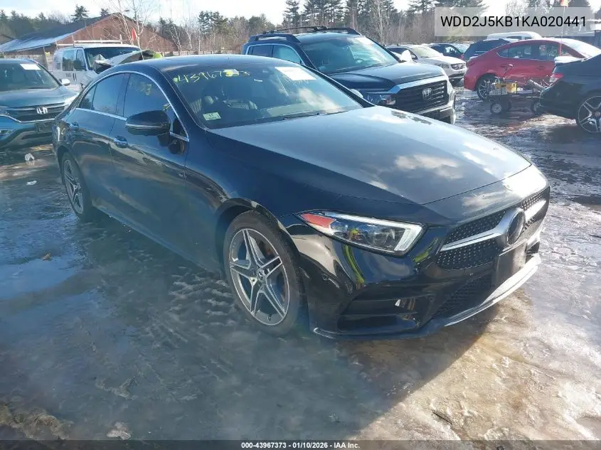 2019 Mercedes-Benz Cls 450 4Matic VIN: WDD2J5KB1KA020441 Lot: 43967373
