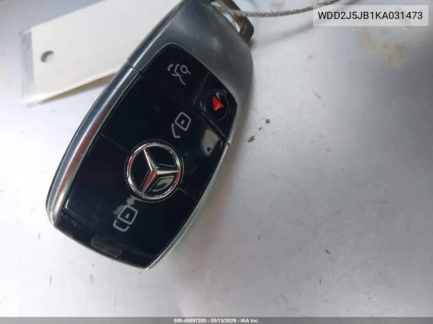 2019 Mercedes-Benz Cls 450 VIN: WDD2J5JB1KA031473 Lot: 45097200