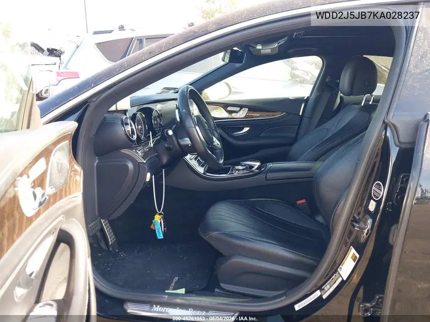 2019 Mercedes-Benz Cls 450 VIN: WDD2J5JB7KA028237 Lot: 45261053