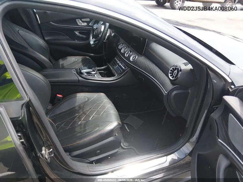 2019 Mercedes-Benz Cls 450 VIN: WDD2J5JB4KA008060 Lot: 45268433