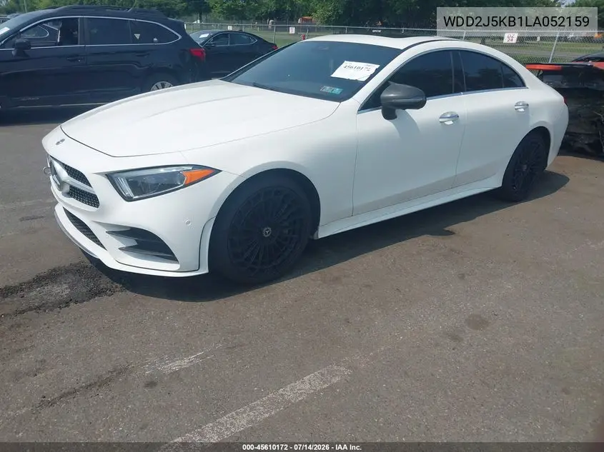 2020 Mercedes-Benz Cls 450 4Matic VIN: WDD2J5KB1LA052159 Lot: 45610172