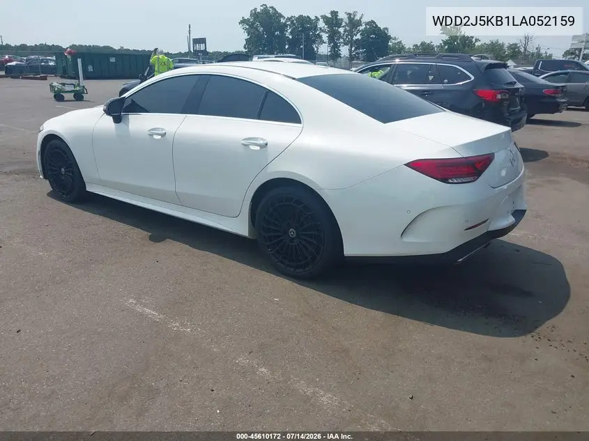 2020 Mercedes-Benz Cls 450 4Matic VIN: WDD2J5KB1LA052159 Lot: 45610172