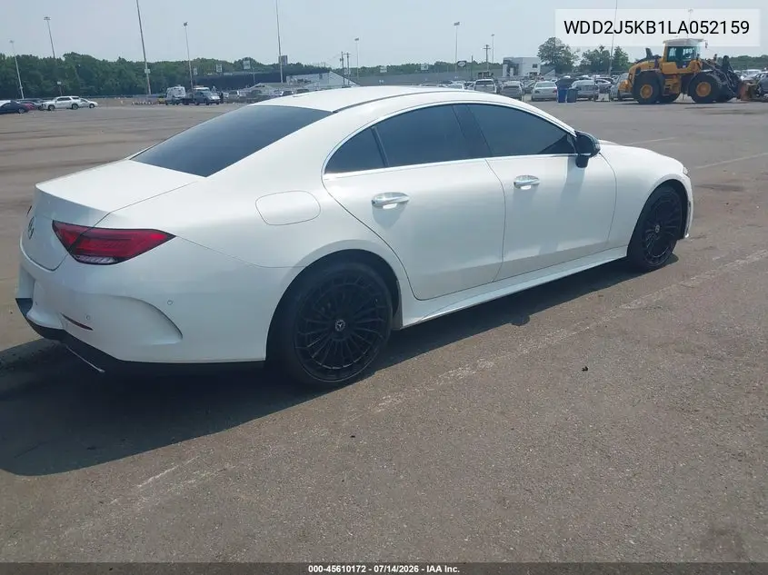 2020 Mercedes-Benz Cls 450 4Matic VIN: WDD2J5KB1LA052159 Lot: 45610172