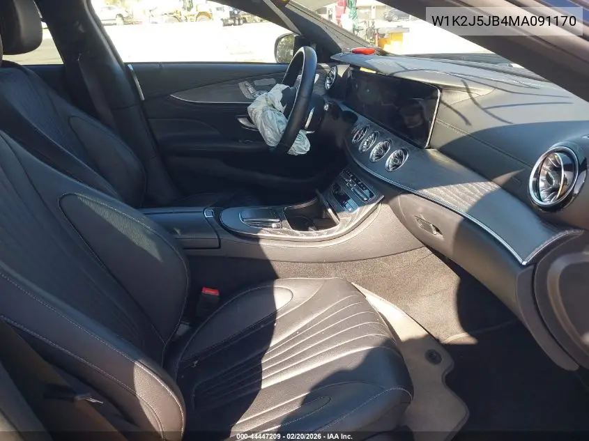 2021 Mercedes-Benz Cls 450 VIN: W1K2J5JB4MA091170 Lot: 44447209