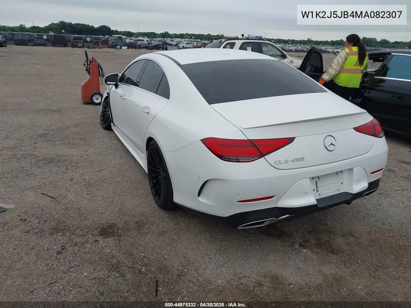 2021 Mercedes-Benz Cls 450 VIN: W1K2J5JB4MA082307 Lot: 44975332