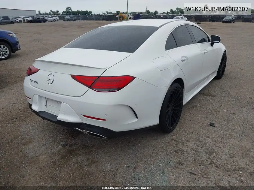 2021 Mercedes-Benz Cls 450 VIN: W1K2J5JB4MA082307 Lot: 44975332