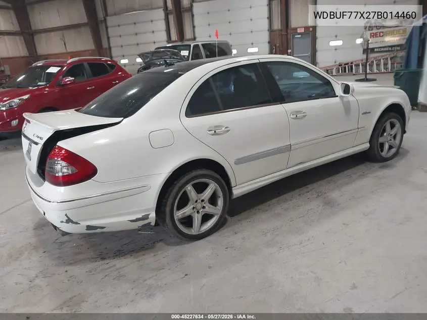 2007 Mercedes-Benz E 63 Amg VIN: WDBUF77X27B014460 Lot: 45227634