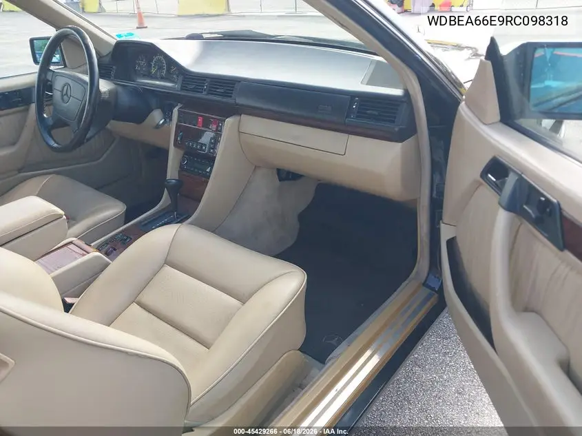 1994 Mercedes-Benz E 320 VIN: WDBEA66E9RC098318 Lot: 45429266