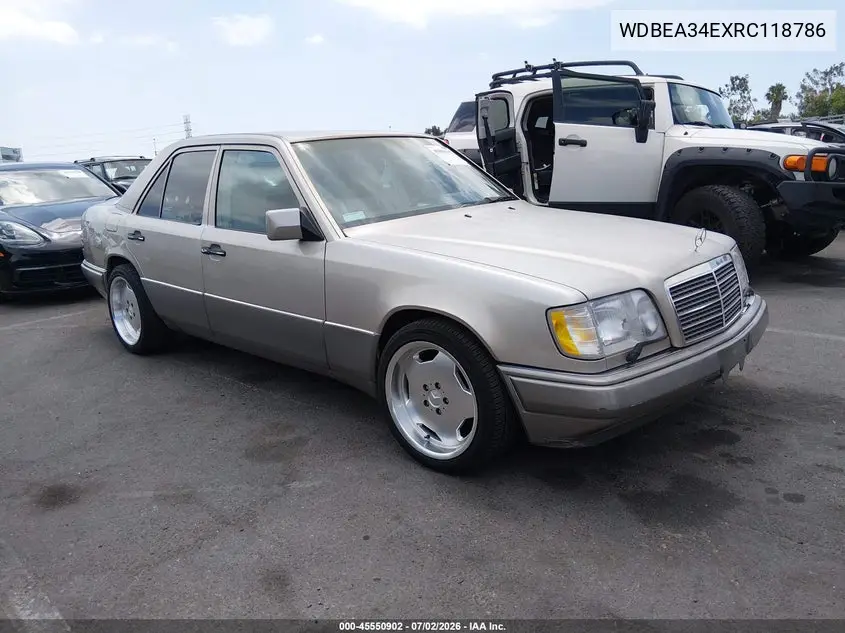 1994 Mercedes-Benz E 420 VIN: WDBEA34EXRC118786 Lot: 45550902