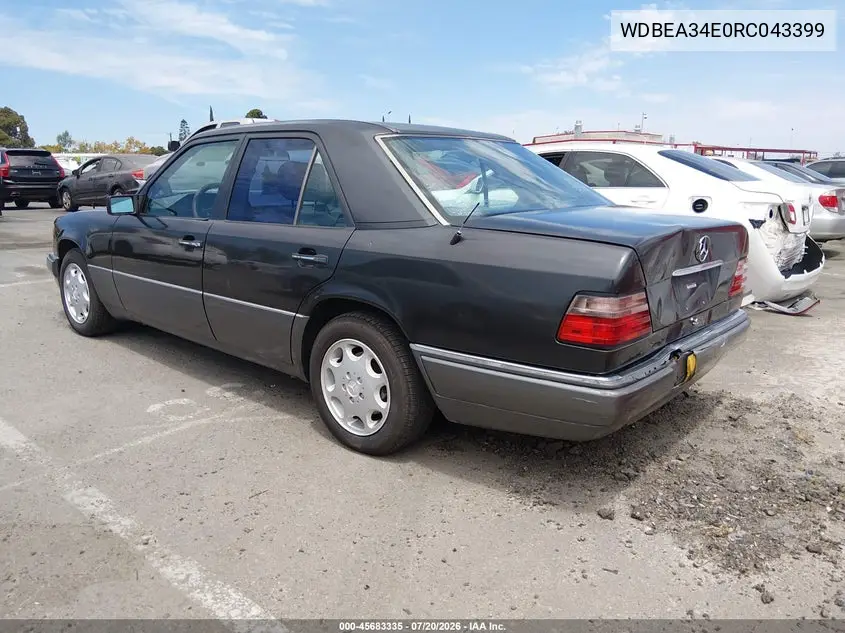 WDBEA34E0RC043399 1994 Mercedes-Benz E 420