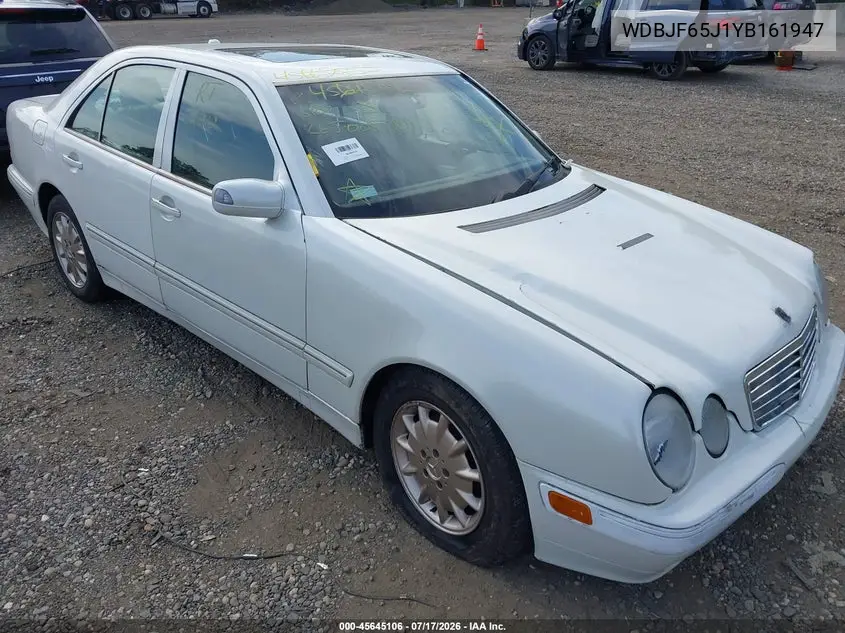 2000 Mercedes-Benz E 320 VIN: WDBJF65J1YB161947 Lot: 45645106