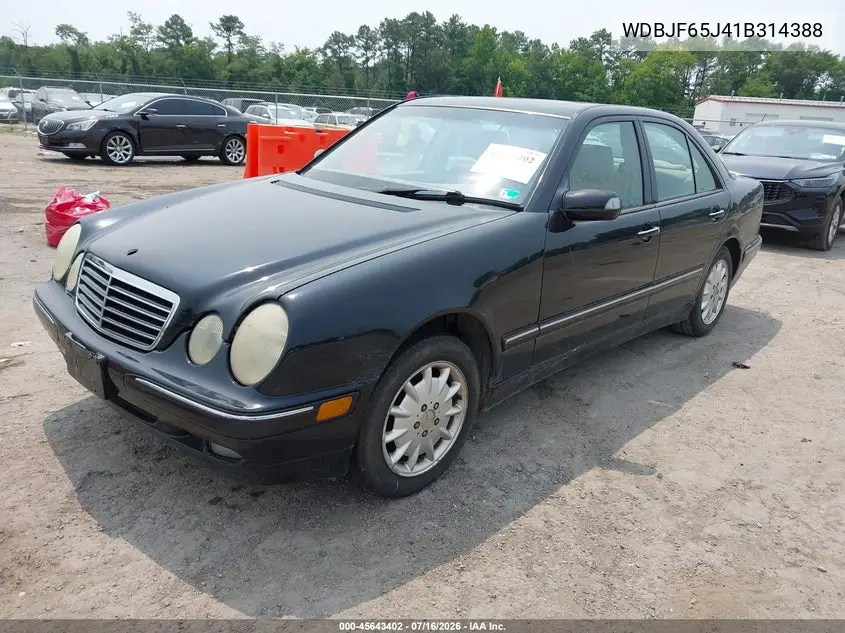 2001 Mercedes-Benz E 320 VIN: WDBJF65J41B314388 Lot: 45643402