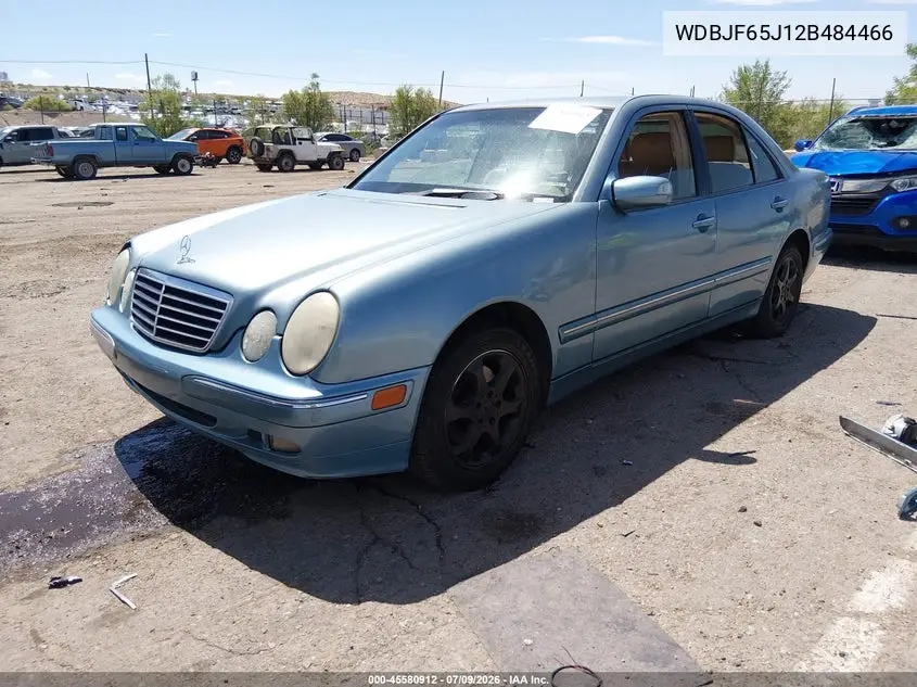 2002 Mercedes-Benz E 320 Special Edition VIN: WDBJF65J12B484466 Lot: 45580912