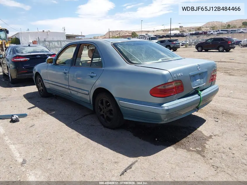 2002 Mercedes-Benz E 320 Special Edition VIN: WDBJF65J12B484466 Lot: 45580912