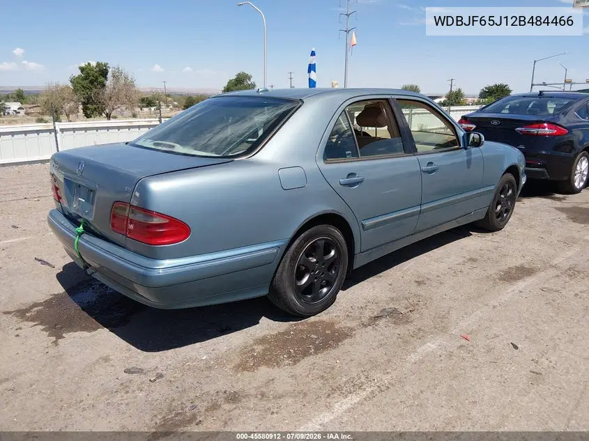 2002 Mercedes-Benz E 320 Special Edition VIN: WDBJF65J12B484466 Lot: 45580912