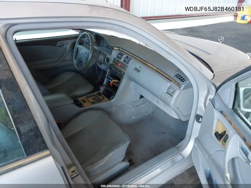 2002 Mercedes-Benz E 320 VIN: WDBJF65J82B460181 Lot: 45625003