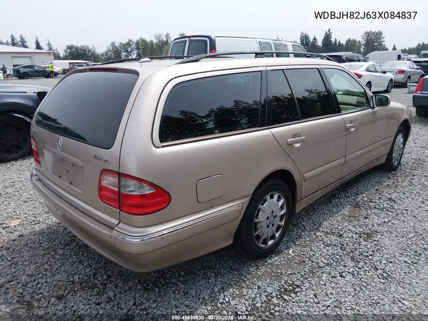 2003 Mercedes-Benz E 320 4M VIN: WDBJH82J63X084837 Lot: 45633630
