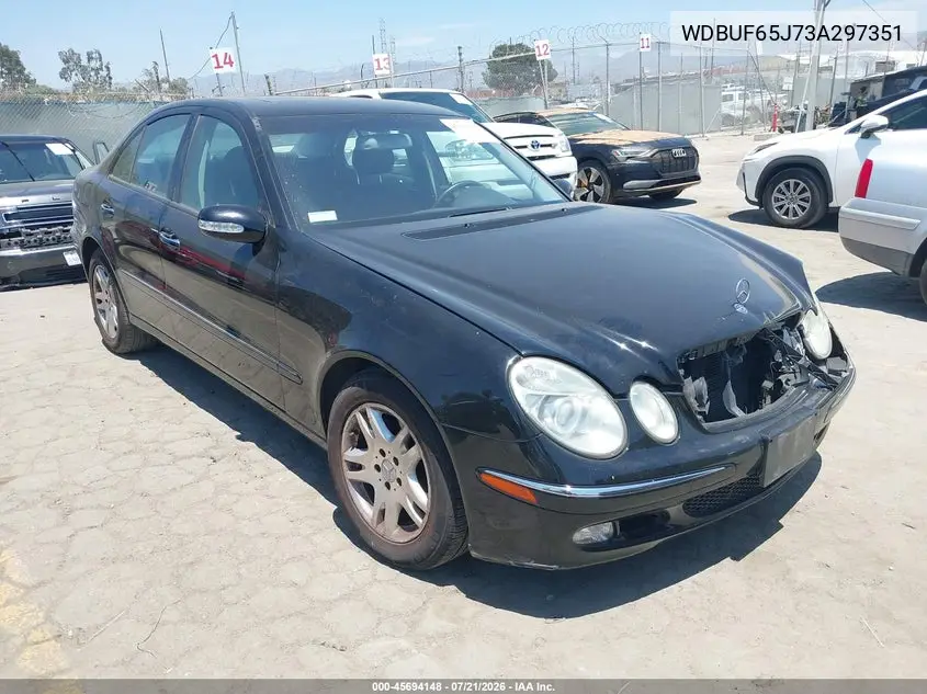 2003 Mercedes-Benz E 320 VIN: WDBUF65J73A297351 Lot: 45694148
